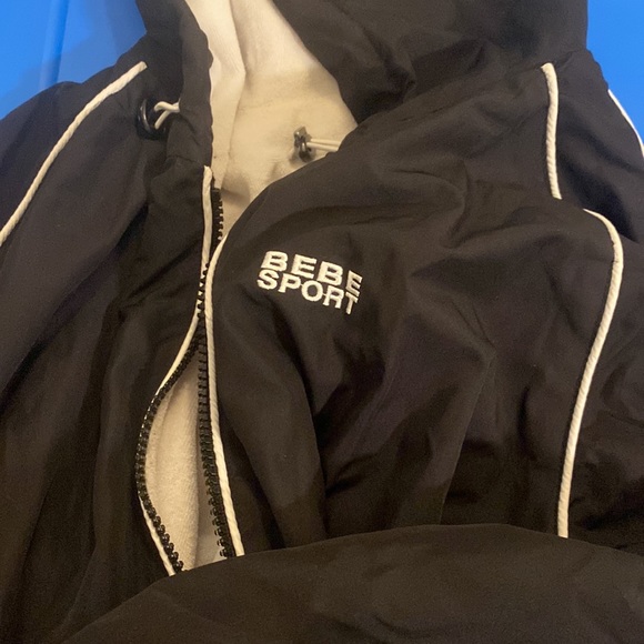 BEBE SPORT Black Cropped Jacket - Picture 2 of 9